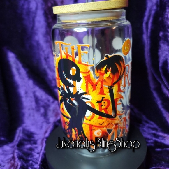 Nightmare Before Christmas Jack Skellington Libby Cup - Picture 2 of 5